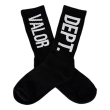 Load image into Gallery viewer, Adult Unisex Training Crew Socks  - Black/White