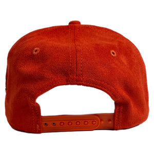 Suede SnapBack Trucker Hat - Red/Black/White