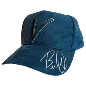 Bravery Worldwide Signature Limited Edition Trucker Hat - Turquoise/White