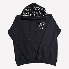 Load image into Gallery viewer, Bravery Chenille Patch Hoodie - Black