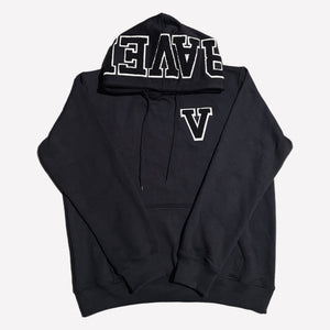 Bravery Chenille Patch Hoodie - Black